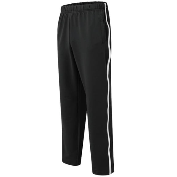 Yokua Full Zippers Leg Sweat Pants Man Open Bottom Sweatpants Tear Away Pants Man