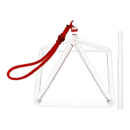

NUOLUX 1 Set Singing Pyramid with Striker Curative Music Rack Desktop Adornment