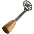 thumbnail image 4 of Kittvzx Garlic Press kitchen appliances Handle Potato Children Auxiliary Tools Purpl Potato Mash Masher Stainless Mashed Potato Mash, 4 of 9