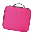thumbnail image 4 of Bolsa de maquillaje de viaje, bolsa de cosméticos portátil con compartimento extraíble, caja de belleza, estuche de maquillaje para mujeres y niñas, Rosa, 4 of 8
