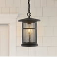 thumbnail image 4 of SAFAVIEH Osprey Edison Tungsten Black Metal Pendant Light with Shade, 4 of 8