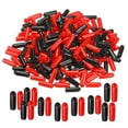 thumbnail image 1 of Unique Bargains 200pcs Rubber End Caps Cover Assortment 3.5mm Screw Thread Protector for Screw Bolt Black Red, 1 of 5