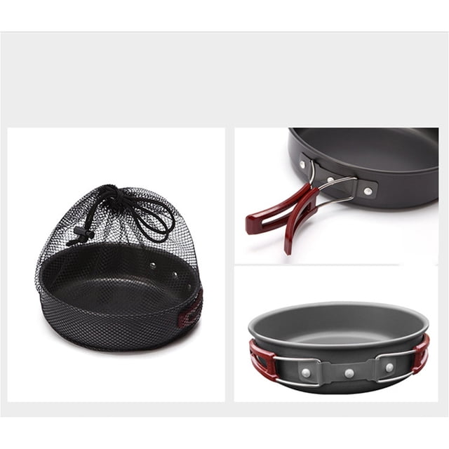 Phenofice Outdoor Portable Cookware Camping Cooking Utensils Set Essential for Outdoor Cooking 1Pcs