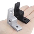 thumbnail image 4 of Conector de rueda de anclaje para puerta de sala de estar, puerta de baño, resistente al óxido, color blanco, 4 of 5