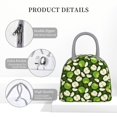 thumbnail image 4 of Disketp Green Fruit Bolsa Térmica para Almuerzo, Lonchera con Abertura Amplia y Gran Capacidad, Organizador Reutilizable para Mujeres, Hombres y Adultos, 4 of 6