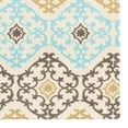 thumbnail image 3 of Linon Geo Marli Hand Tufted Microfiber Polyester 8'x10' Rug in Gray, 3 of 5