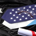 thumbnail image 5 of Djibouti Mix USA United States Flag Graduation Stole For International Student Stole Pride Cheers Shawls, 5 of 6