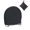 thumbnail image 4 of Billuyoard Firewood Circular Rack Cover Dustproof Weather-Resistant Home Holder Waterproof Storage Protection Yards Garden Jardín y Patio No.1, 4 of 6