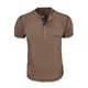 thumbnail image 3 of pstuiky Camisas de manga corta para hombre, Camisa tipo blusa de manga larga con cuello vuelto y solapa con estampado de cremallera para hombre ropa de hombre l, 3 of 5