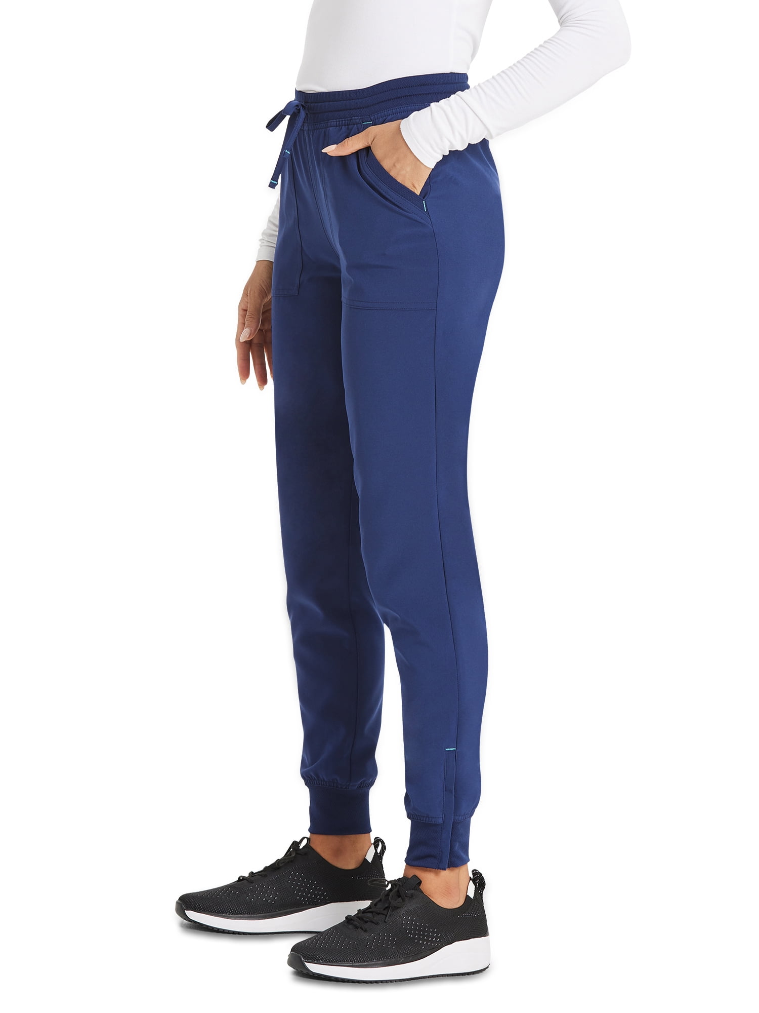 Scrubstar Women's Premium Performance Stretch Drawstring Jogger Cargo Scrub Pant
