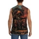 thumbnail image 4 of Fotbe Dark Skull King Throne Men's Camiseta sin Mangas Estampada para Hombres, Playera Casual para Gimnasio, Entrenamiento, Playa-Medium, 4 of 7