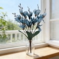thumbnail image 1 of Arrangement en Soie Réaliste pour Centre de Table à la Maison Bouquet avec Pétales Réalistes, 1 of 6