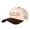 Brown, variant on I LOVE YOU soooooo much Embroidered Patchwork Trucker Cap