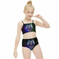 thumbnail image 5 of Descendants Characters Children's Swimsuit Girls Swimwear 2 Piece Bikini Sets Tankini Summer Beach Vacation Bathing Suit Beachwear, 5 of 7