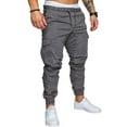thumbnail image 6 of Men's Woven Fabric Casual Pants Drawstring Pants, 6 of 10