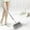 White, variant on Folding Broom and Dustpan Set, Lazy Sweeping Kit with Comb Teeth, ABS Plastic Broomstick, Efficient Floor Cleaning, Pet Hair Removal, Space-Saving Storage, Soft Hard Bristles for All Floors