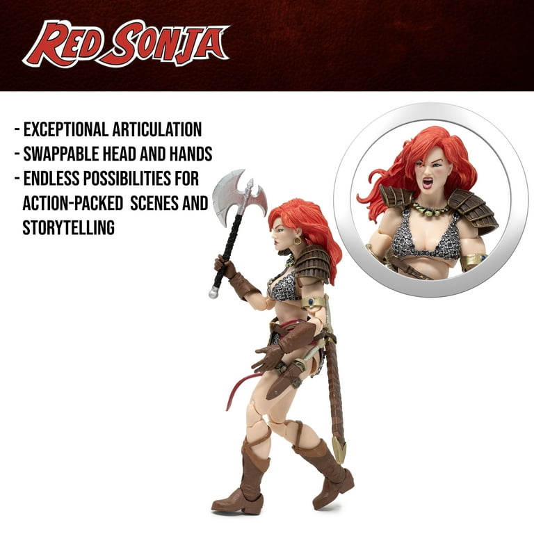 Boss Fight Studio Epic H.A.C.K.S. Red Sonja Deluxe Action Figure