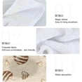 thumbnail image 5 of SKYSONIC Hanging Kitchen Towel 12 x 17 Inch Striped Love Heart Shape Towel Set 2 Pieces of Dry Towels for Kitchen, Bathroom, Laundry Room Table, 5 of 7