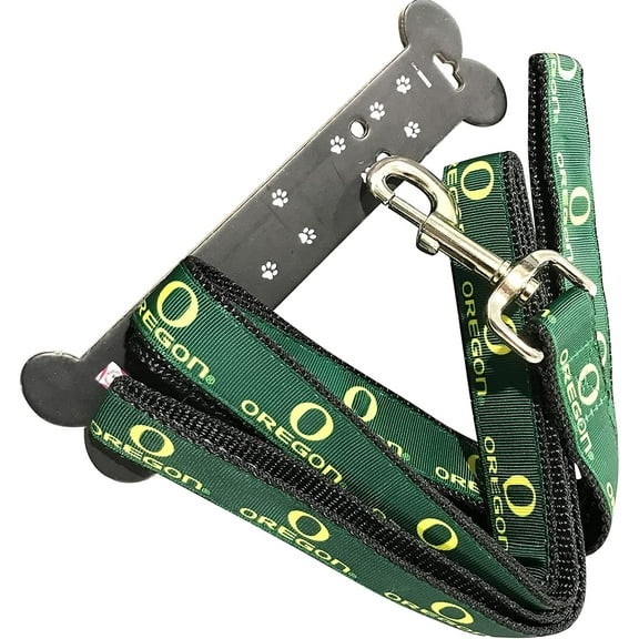 Brand New Oregon Pet Dog Leash(Small), 5/8 inch Wide, 6 Feet Long, Officially Licensed, Official Ducks Logo/Red Color