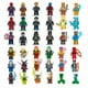 thumbnail image 1 of Set de 36 Figuras Mini de Bloques: Héroes y Guerreros Pixelados – Juguete de Construcción para Juego Creativo y Colección, 1 of 6