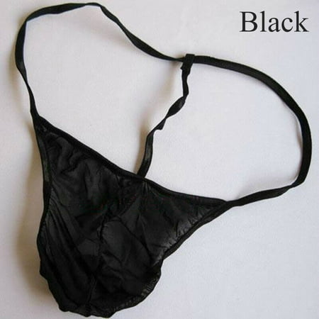 

Men Sexy Mesh Lace Sheer Transparent G-String Thongs Male Underwear T-Back