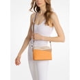 thumbnail image 3 of Michael Kors Jet Set Travel Medium Dome Crossbody Signature MK Bag Pop Orange, 3 of 3