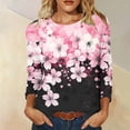 thumbnail image 2 of jjayotai Plus Size Shirts for Women Long Sleeve Shirt 2026 Fall Tunic Tops Crewneck Blouses Print, 2 of 6