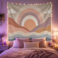 thumbnail image 2 of Subtle Grainy Texture With Throughout Modern Flat Layered, Mystical Fantasy for Space Lovers, Galaxy Room Decor, Valentine's Day Gift, Tapestry Wall Hanging for Bedroom and Dorm, 2 of 7