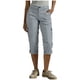 thumbnail image 3 of TaTaai Women's 7/8 Length Cargo Pants Straight Leg Casual Trousers with Elastic Waist and Side Pockets Solid Color for Work Utility and Everyday Activities Gift, 3 of 8