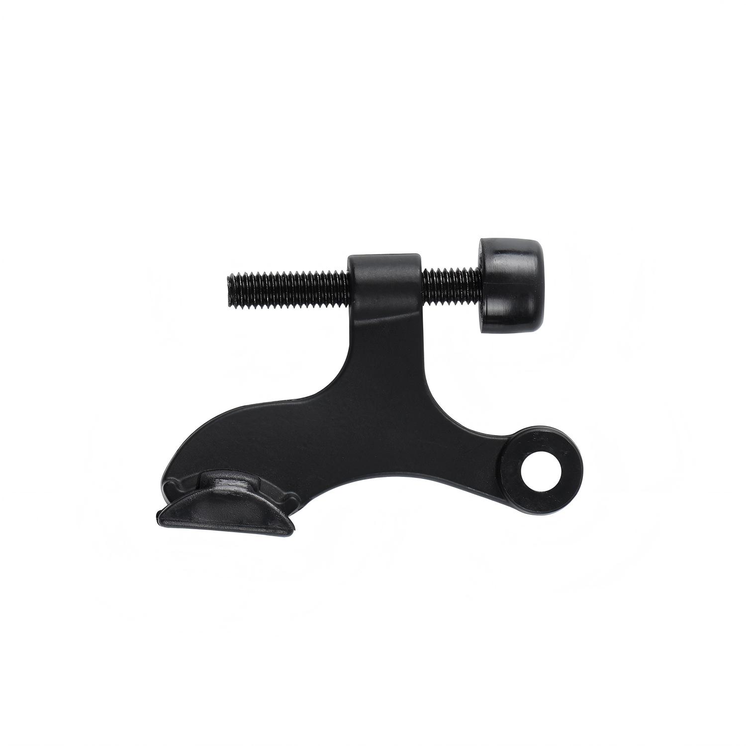 Hyper Tough Hinge Pin Mounted Doorstop, Black
