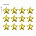 thumbnail image 2 of XYAIYT 12 Piece Star Shaped Christmas Tree Ornaments DIY Metal Christmas Decorations Long Lasting Rust Resistant Perfect for Christmas Trees and Wreaths Easy to Hang Yellow 1.4in, 2 of 5