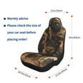 thumbnail image 5 of Sikiie desert Man Shepherd Dog Car Seat Covers 2PCs Front Car Seat Covers Universal fit for Most Cars SUVs and Trucks-1, 5 of 9