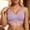 Purple, variant on Seamless Bras for Women Smooth Comfortable Jelly Dot Wireless Bralette Full Coverage Pull On Breathable Plus Size T Shirt(Beige,S)