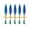 Color 3.2g, variant on 5pcs Metal Fly Baits Fishing Tackle with Propellers Fly Lures Spoon Spinner Sequins Baits