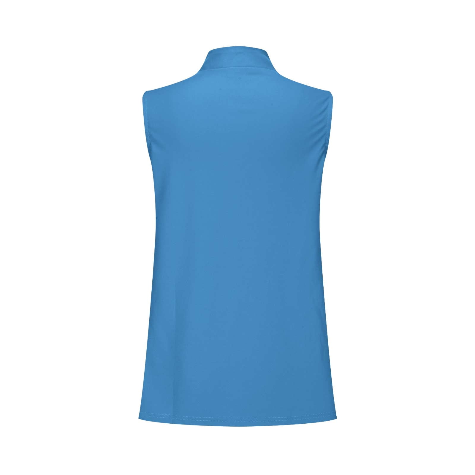 Women's Notched Detail Open Front Sleeveless Casual Plain Solid Vest Blazer Clearance - image 5