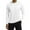 White, variant on Men’s Lightweight Long Sleeve Hooded Athletic Shirt, Moisture-Wicking Performance Pullover, Casual Workout Top
