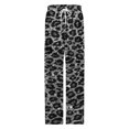 thumbnail image 4 of Animal Cheetah Print Pajamas For Women Loose Retro Night Pajama Pants Comfortable Sleepwear Bottoms Homewear, 4 of 6
