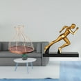 thumbnail image 2 of Portacorchos de vino,Soporte de metal para corcho de vino,tapón de vino,expositor,Estatua del corredor,Estatua de corredor Escultura de arte abstracto Figura,Estatua de personaje para centro, 2 of 8