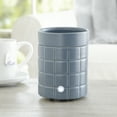 thumbnail image 3 of Mainstays Electric Gray Grid Ceramic Oil Warmer with Timer, Single Pack, 3 of 7
