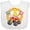AA-White, variant on Inktastic Monster Truck 1st Birthday Boys or Girls Baby Bib
