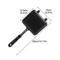 thumbnail image 4 of GEZICHTA Grilled Sandwich Panini Maker Mini Waffle Maker Panini Hot Sandwich Maker Pan Nonstick Double Sided Frying Pan Home Kitchen Breakfast Machine, 4 of 4