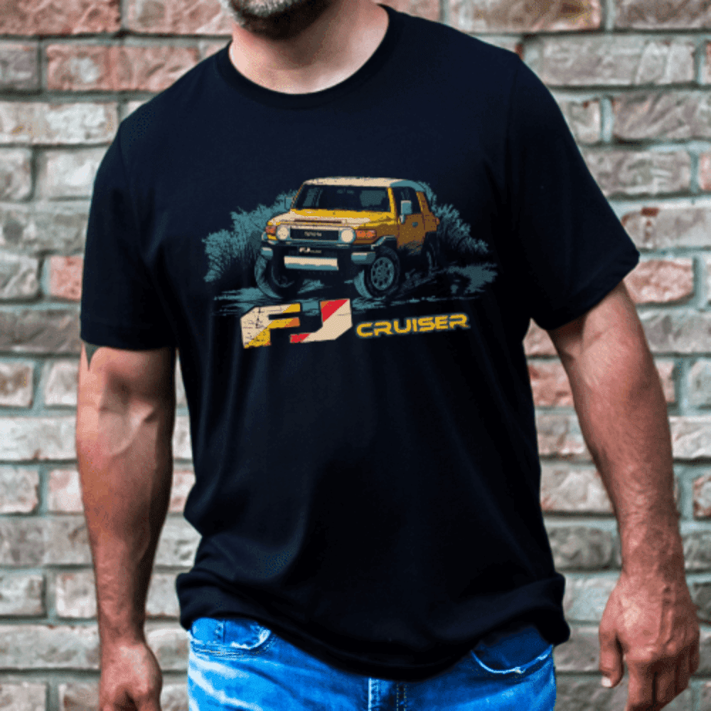 Toyota FJ Cruiser Rugged Off Road Tee Licensed Toyota Gear