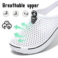 thumbnail image 4 of CHICVOMEY Clogs Shoes for Women & Men Mules Non-Slip Shoes Unisex Slip-On Sandals Garden Clogs Mules for Outdoor Summer Beach Slippers, 4 of 10