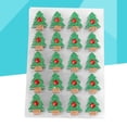 thumbnail image 3 of Jiyike 30 sheets /pack Glitter Christmas Tree Sticker Self-adhesive Holiday Decals Decorative Paperboard Stickers, 3 of 11