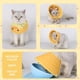 thumbnail image 5 of Collar de recuperación suave para gatos, cono ajustable, collar de cono protector para gatos después de la cirugía, para gatos (M), 5 of 5