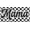 Black MAMA, variant on I Music.Decorative Front License Plate Cover.Wall Decoration.Vehicle Decoration.Female License plate6x12inch 4(Holes)(Purple)