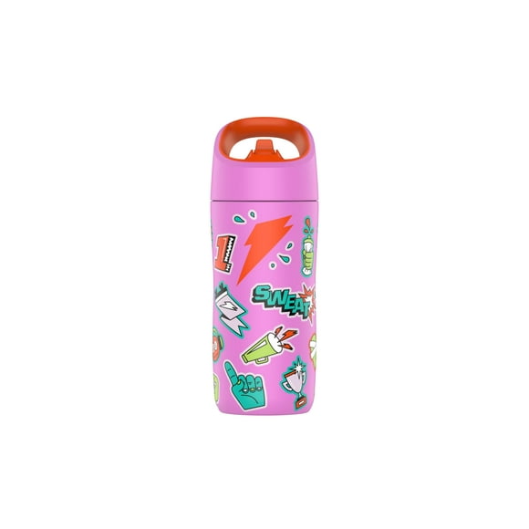 Botella de agua metálica Gatorade para niños Rookie, 12 oz, botella de acero inoxidable, aislamiento