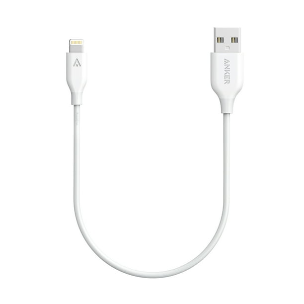 Anker PowerLine 1ft Apple MFi Certified Short Lightning to USB Cable