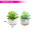thumbnail image 2 of 2 uds. Bonsái de diamante grande, simulación de bonsái suculento, flor artificial, planta decorativa creativa, decoración interior, 2 of 5