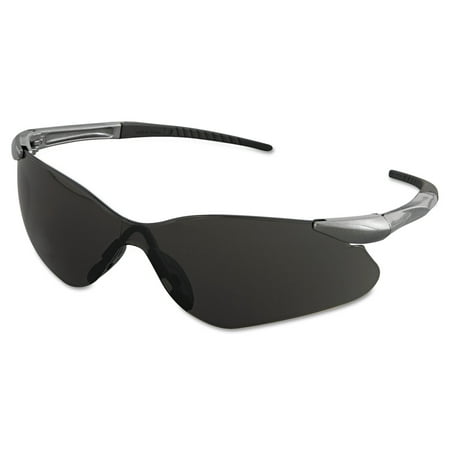 Jackson Safety* V30 Nemesis VL Safety Glasses, Gun Metal Frame, Smoke (Best Gun Eye Protection)